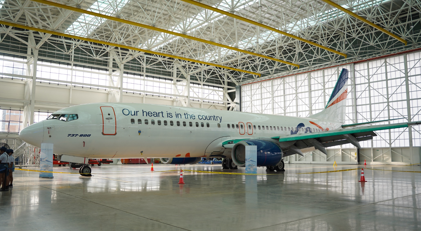 Boeing at FL-Technics-Bali-maintenance-hangar