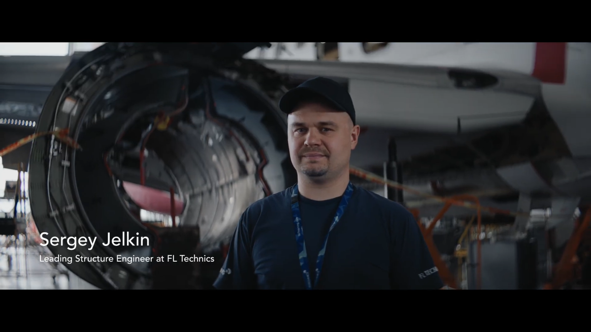 Sergey Jelkin Leading Structure Engineer at FL Technics FL TECHNICS careers in aviation opportunities