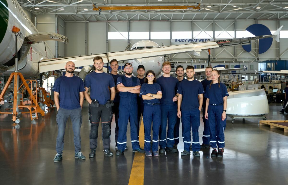 Team of New aircraft maintenance facility in Punta Cana