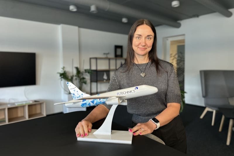 Inga Valicke FL Technics employee
